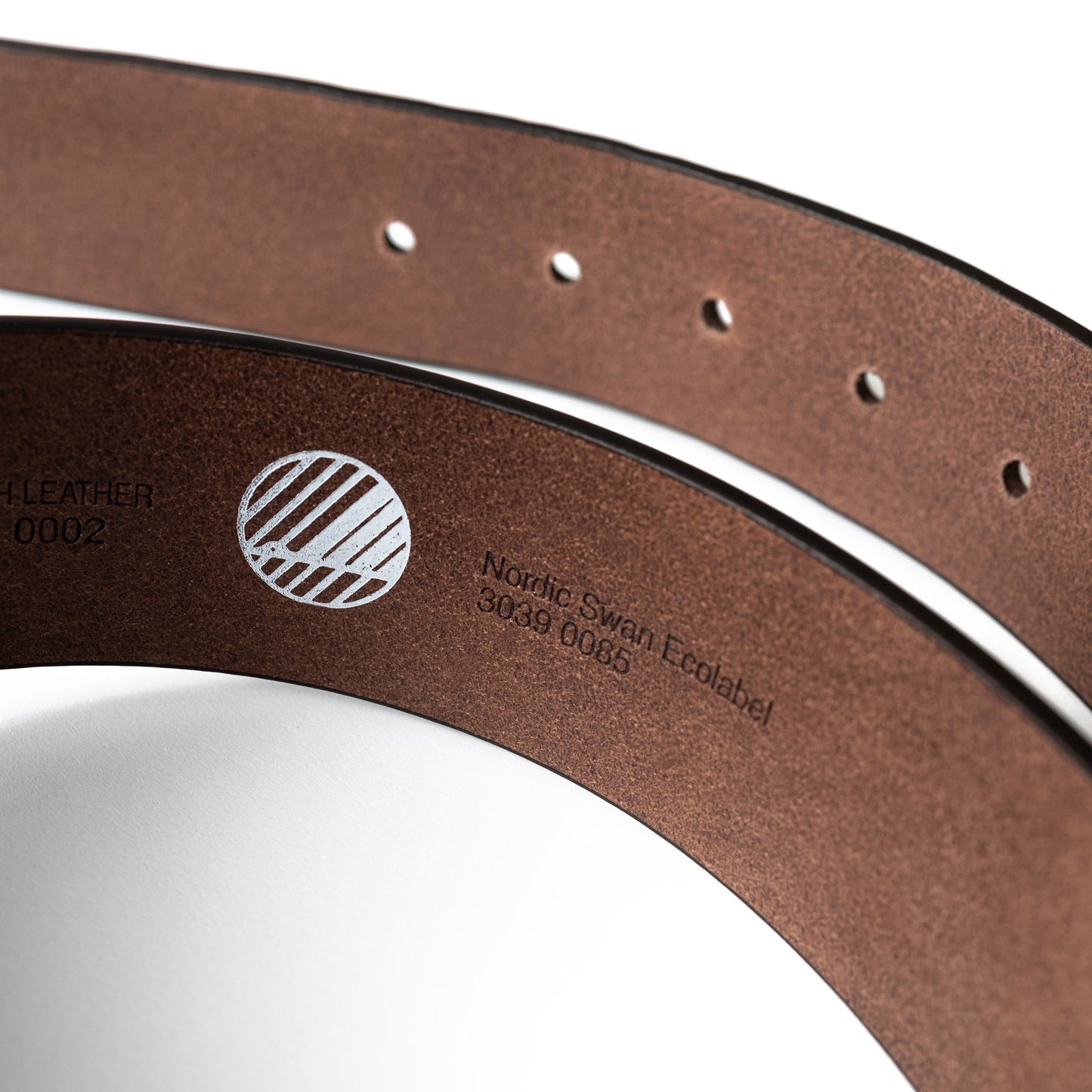 VARE Bälte 40mm Mörkbrun