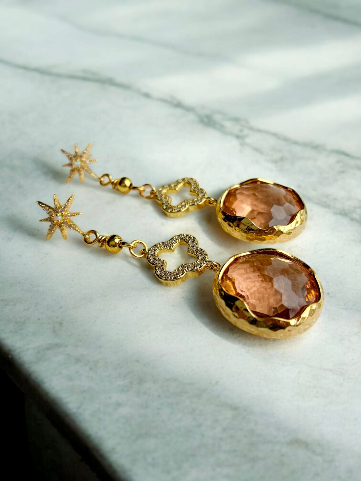 Mary peach - Örhänge