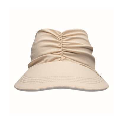 Capri Reversible UV Visor White/Nude