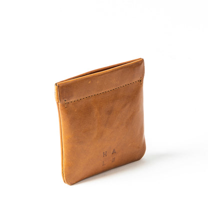 TRÖNNINGE Coin Case Ljusbrun