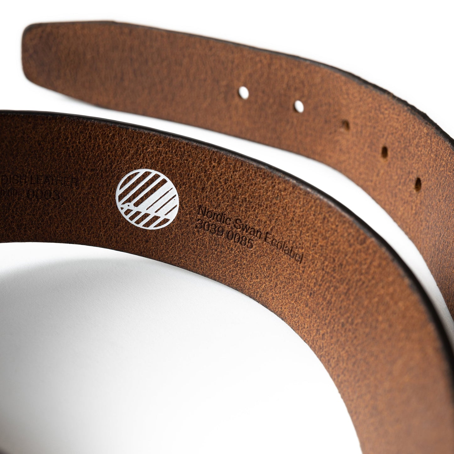 KLASTORP Bälte 40mm Brun