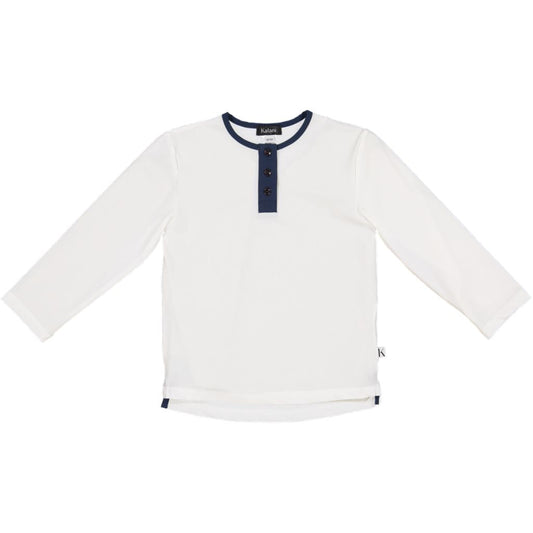 Kiwi UV Top Vit/Blå