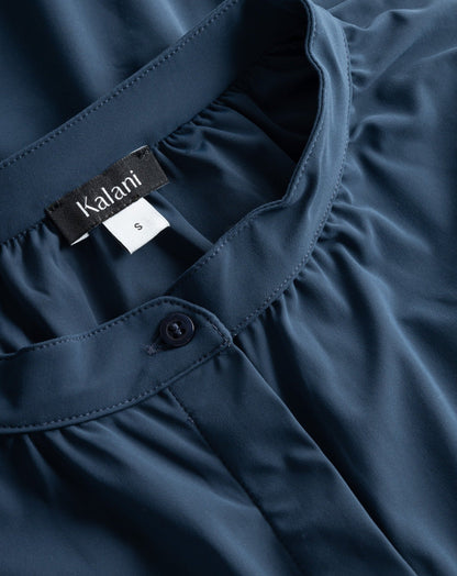 Milano UV Blouse Navy
