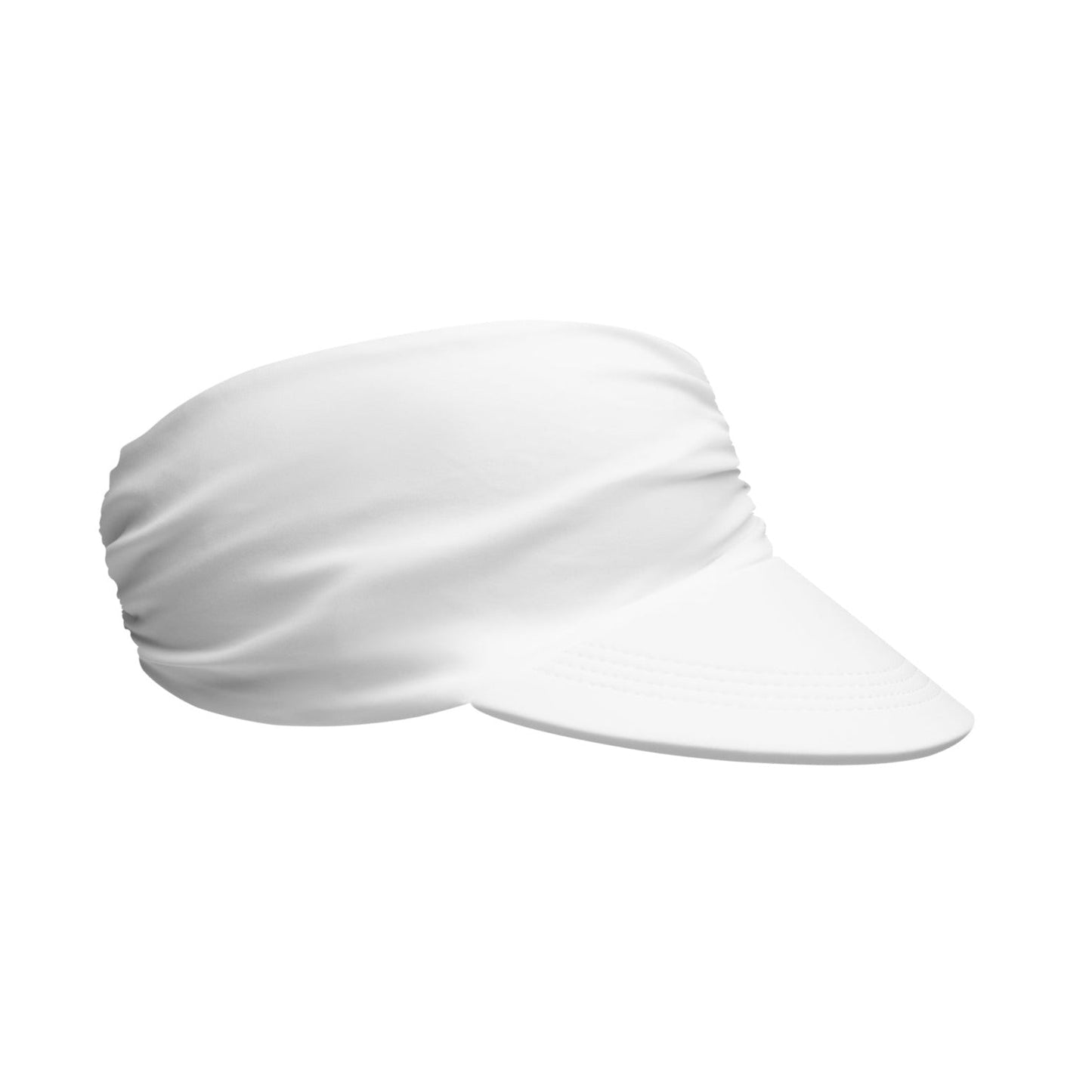 Capri Reversible UV Visor White/Nude