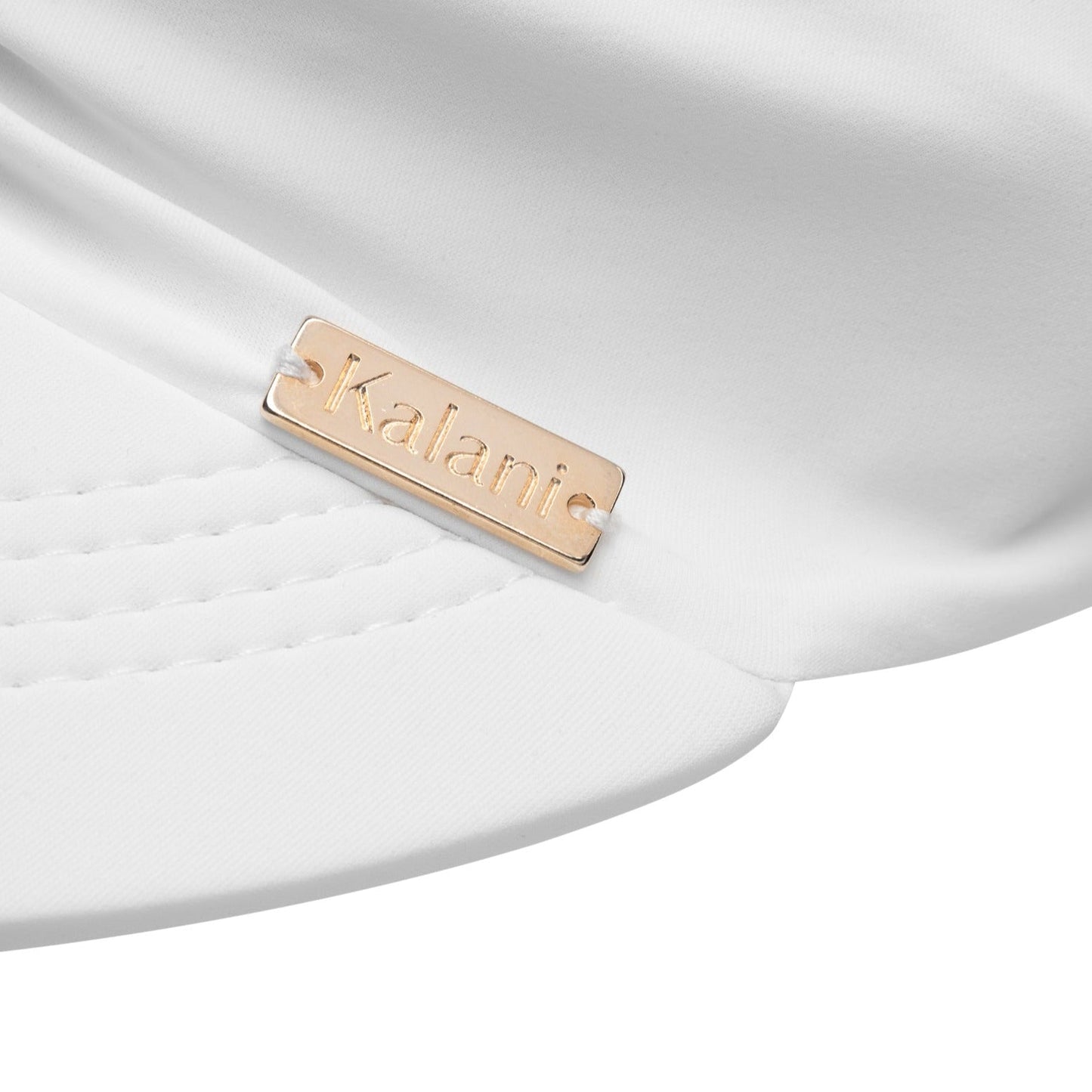 Capri Reversible UV Visor White/Nude