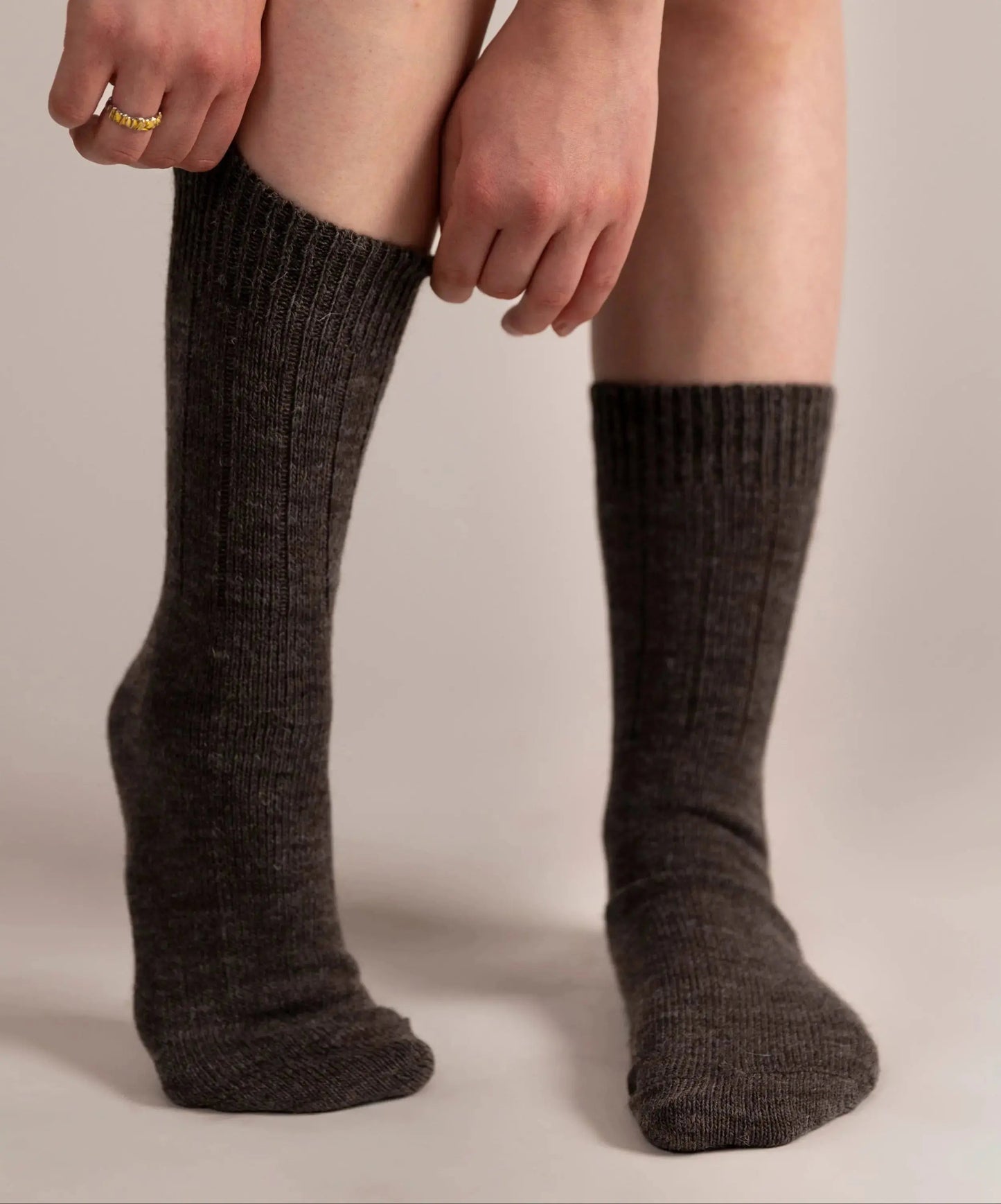 Alpaca Strumpor by AMO & Oak | Tunn | Unisex