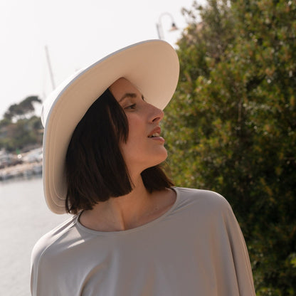 Bahamas UV Solhatt Vit