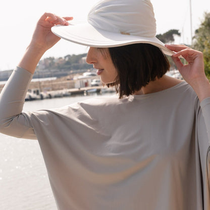 Bahamas UV Solhatt Vit