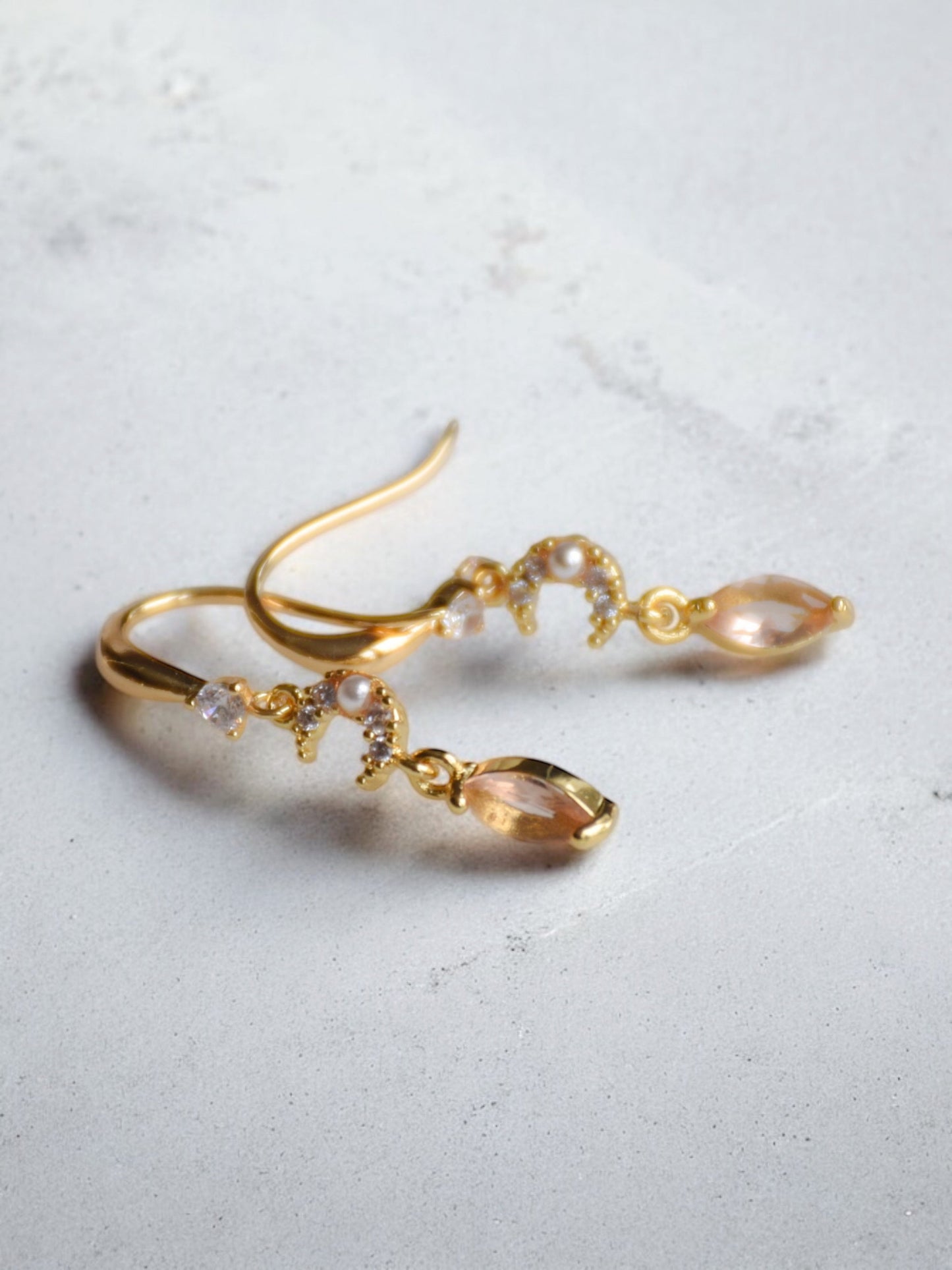 Small moon - Örhänge