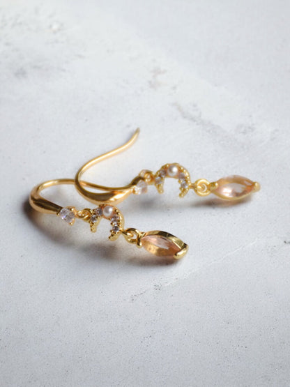 Small moon - Örhänge