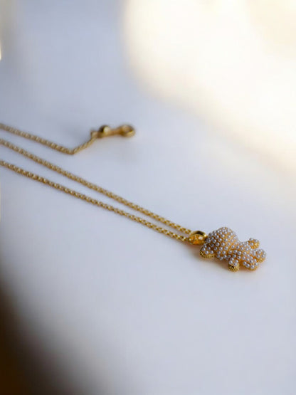 Teddy gold - Halsband