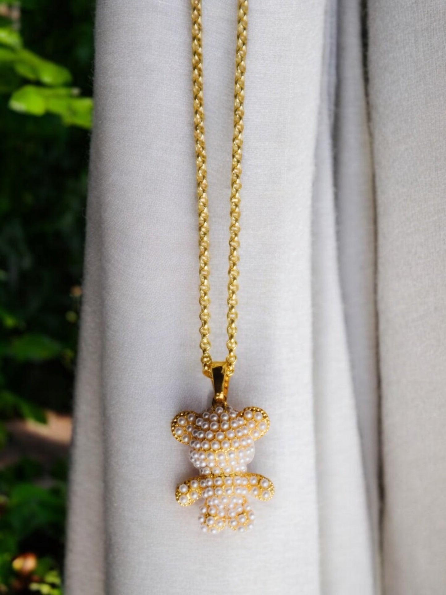 Teddy gold - Halsband