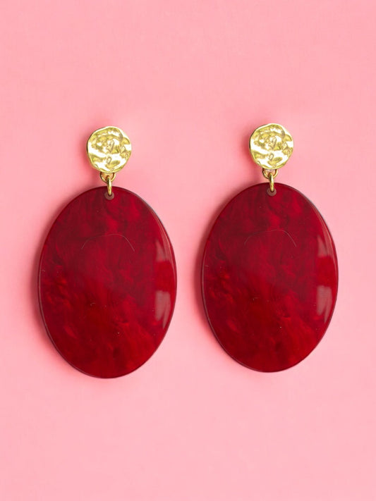 Sienna Red - Örhänge