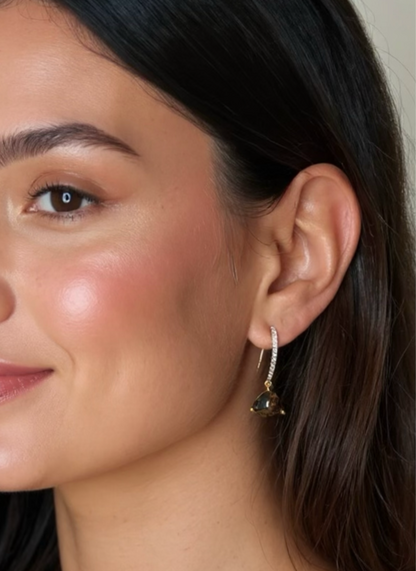 Francis mocha - Örhänge