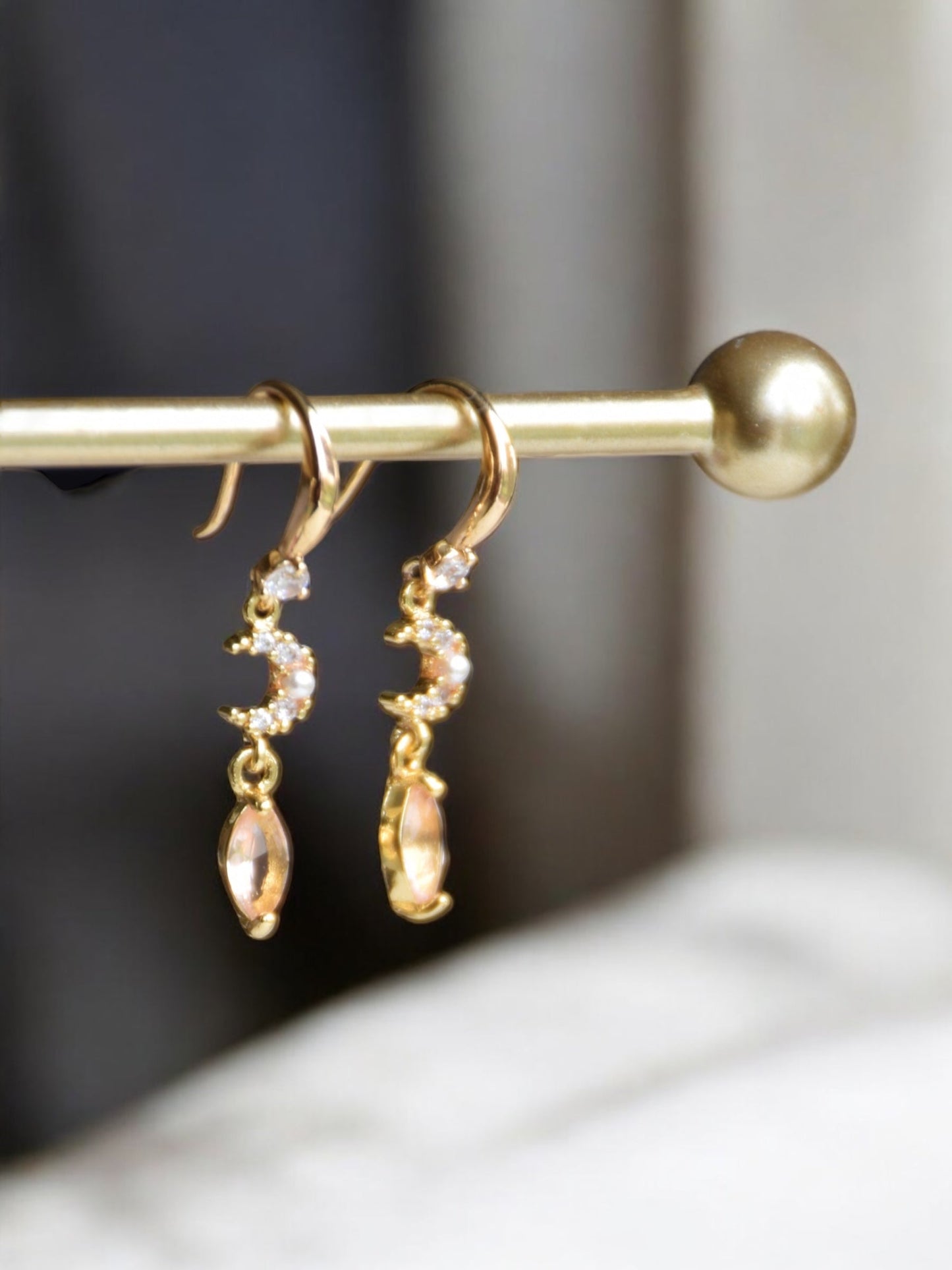 Small moon - Örhänge