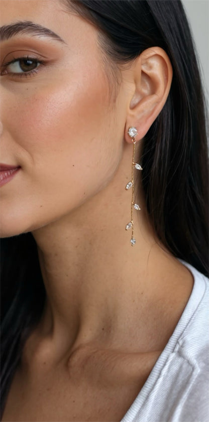 Alice leaf - Örhänge