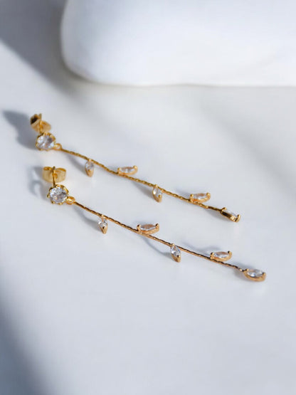 Alice leaf - Örhänge