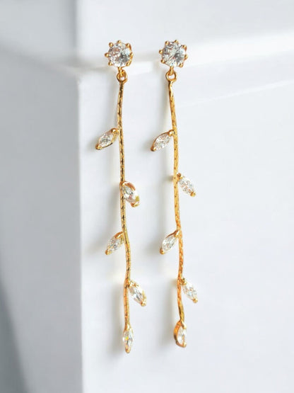 Alice leaf - Örhänge