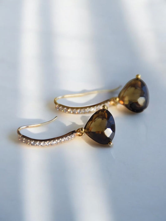 Francis mocha - Örhänge