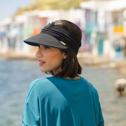 Capri Vändbart UV Visir Blå/Svart