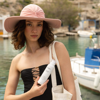 Bahamas UV Solhatt Rosa