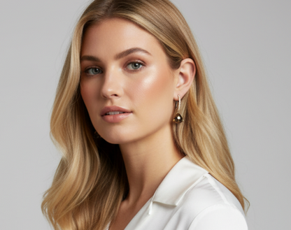 Francis mocha - Örhänge