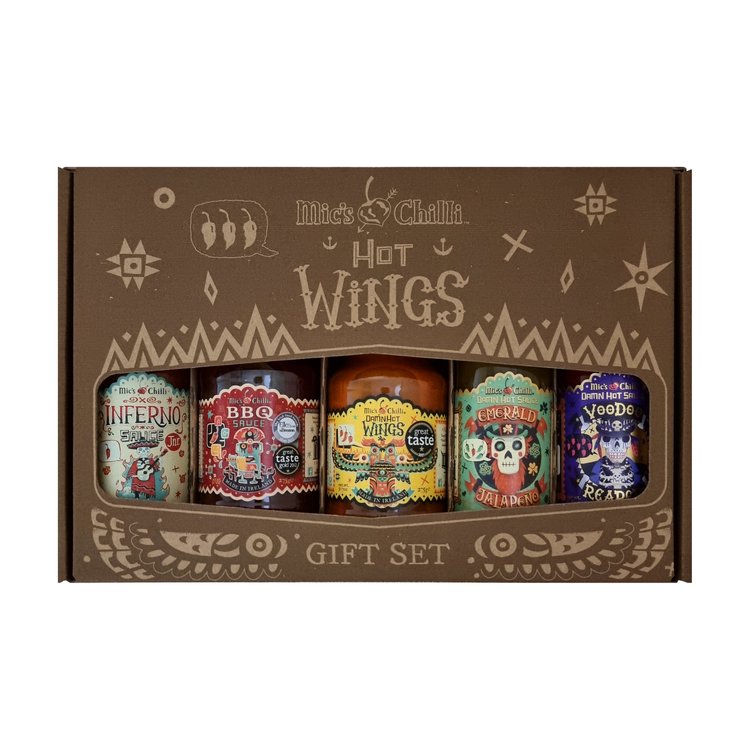 Mic's Chilli - Hot Wings Gift Set
