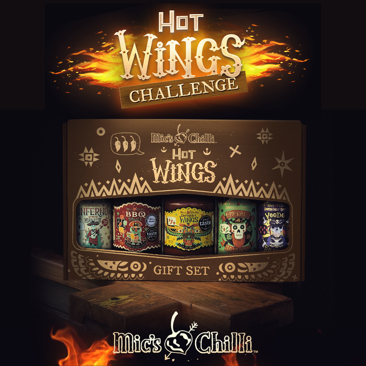 Mic's Chilli - Hot Wings Gift Set